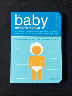 The Baby Owners Manual by Various Authors Paperback Vintage Funny Parenting Book